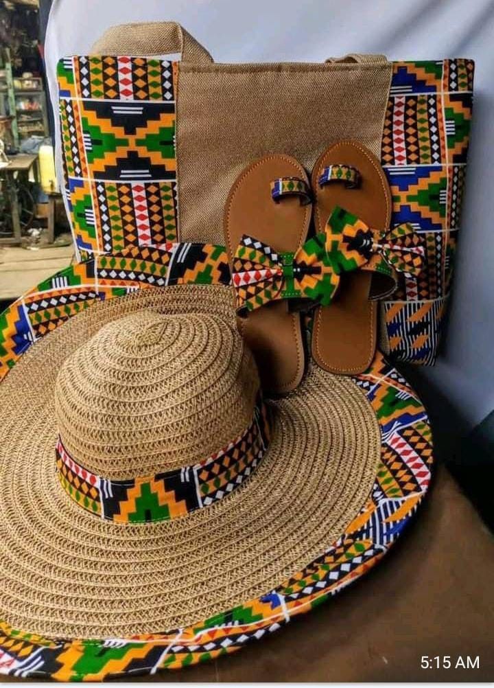 Kente Accessories — Bags & Hats