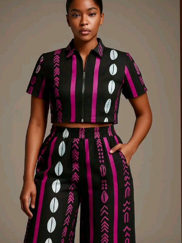 Women's Wrap Dashiki Dress
