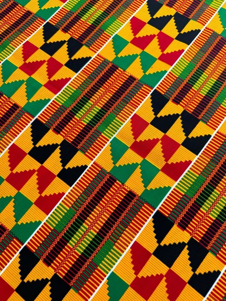 Authentic Kente Strip Cloth